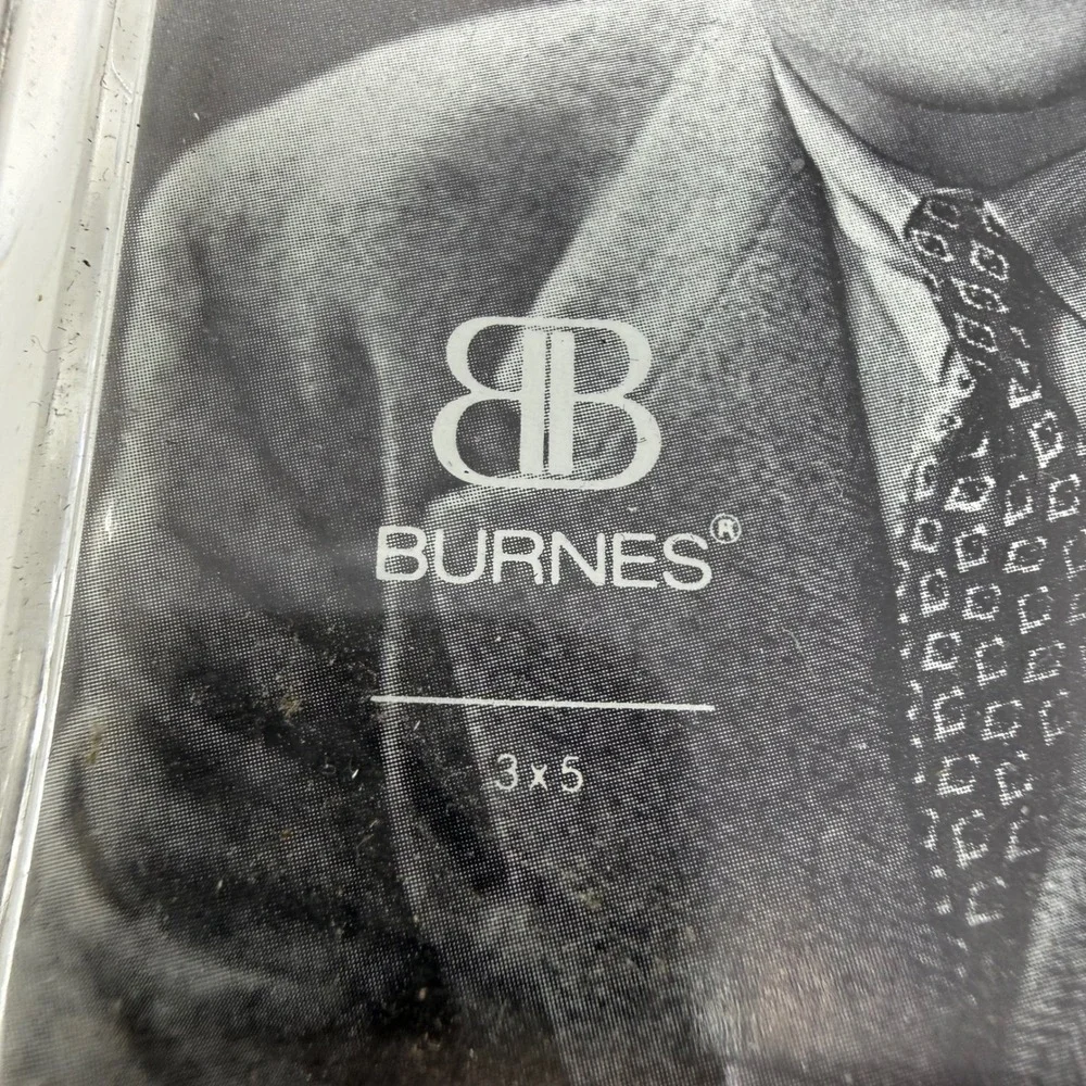 Burnes of Boston Lead Crystal Picture Frame 3x5 Handmade Western Germany Vintage